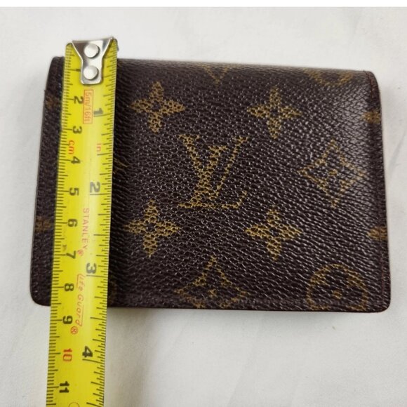 Authentic Louis Vuitton Brown Monogram ID Card Case - Picture 3 of 16